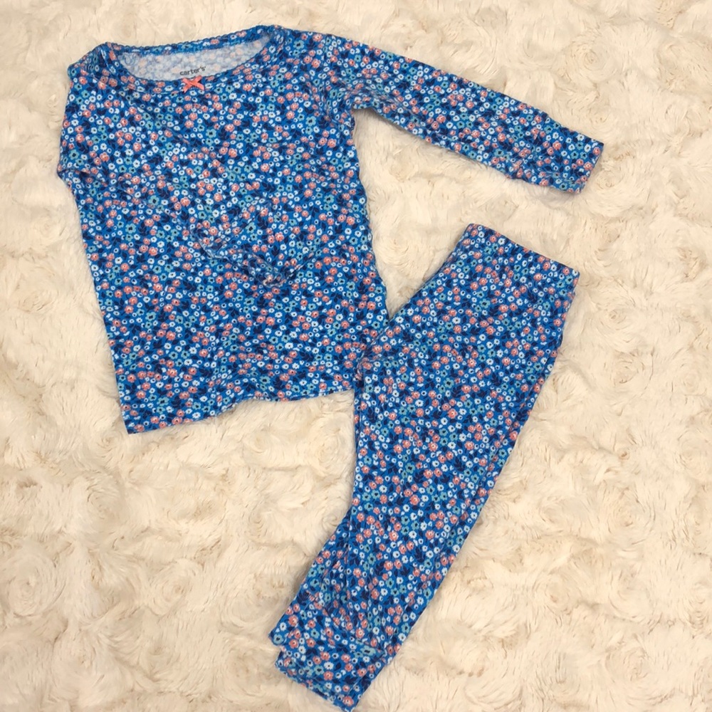 Floral baby girl outfit